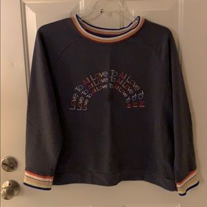 Graphic sweatshirt Love to All